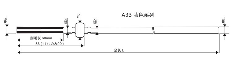 蓝色深孔研磨刷 蓝色深孔研磨刷