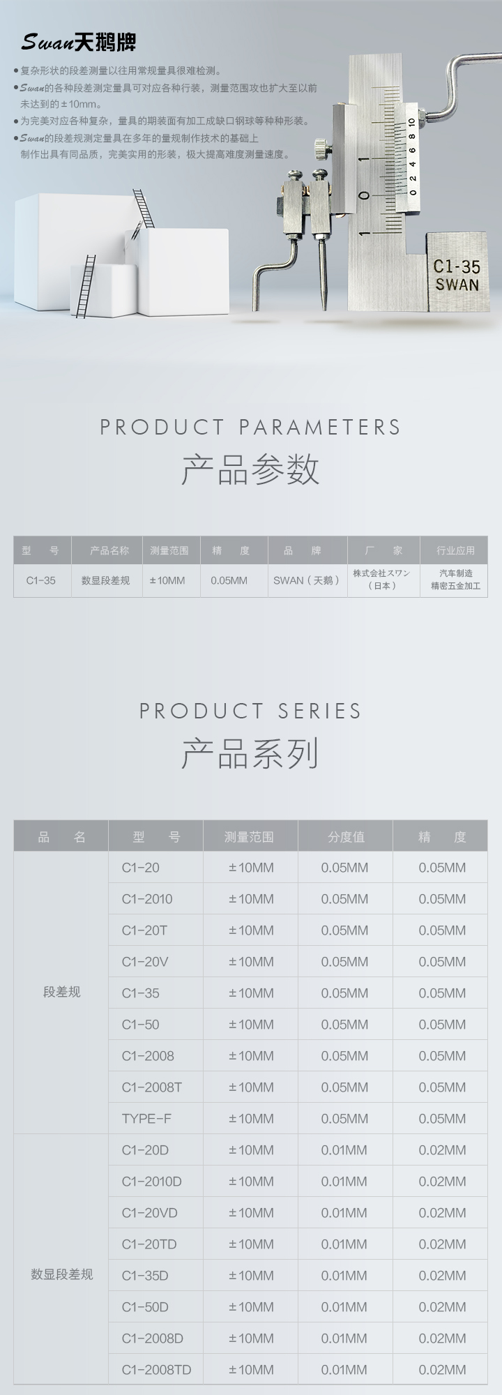 日本SWAN天鹅段差规C1-35.jpg 日本SWAN天鹅段差规C1-35.jpg