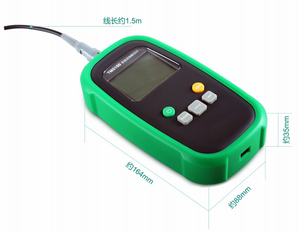 TM5100高斯计尺寸图.jpg TM5100高斯计尺寸图.jpg