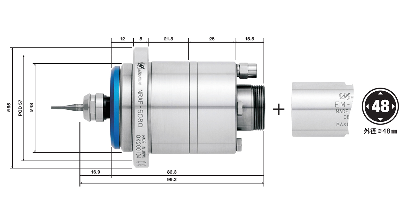 高速气浮轴承主轴尺寸.jpg 高速气浮轴承主轴尺寸.jpg