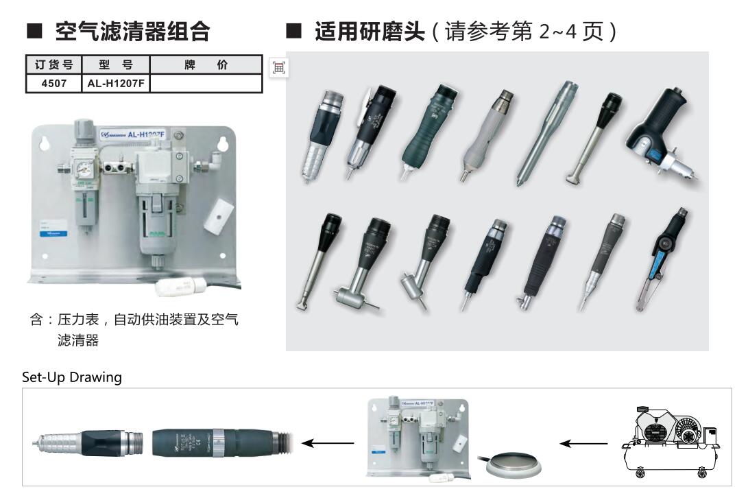 气动打磨机空气过滤器 气动打磨机空气过滤器